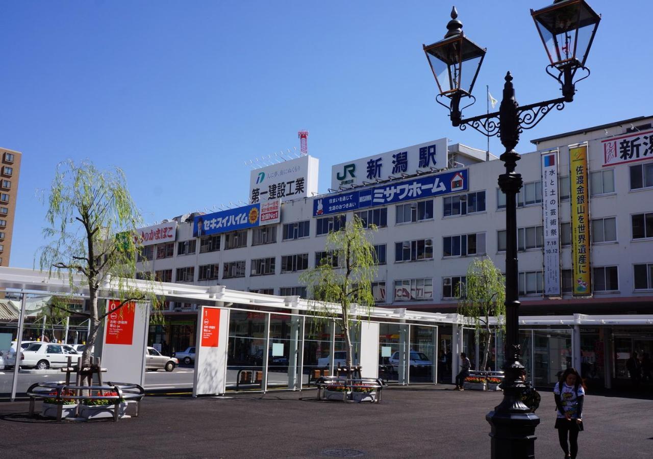 Apa Hotel & Resort Niigata Ekimae Odori Buitenkant foto